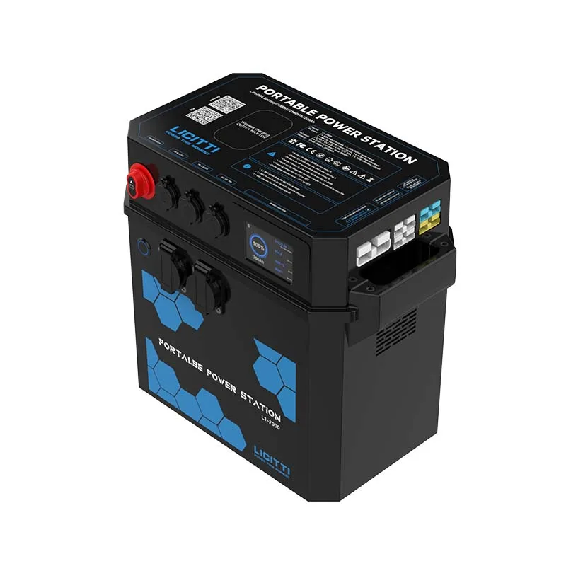 LICITTI 12v Solar Generator 1200w 2500w Outdoor Bank Portable Solar Lifepo4 Portable Power Station