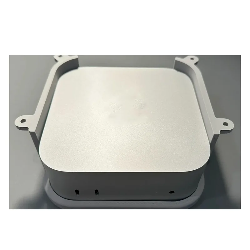 For 2024 Mac Mini Under Desk Stand Secure M4/M4pro Holder, Anti-Fall Mac Mini Case Essential Accessories For Mac Mini