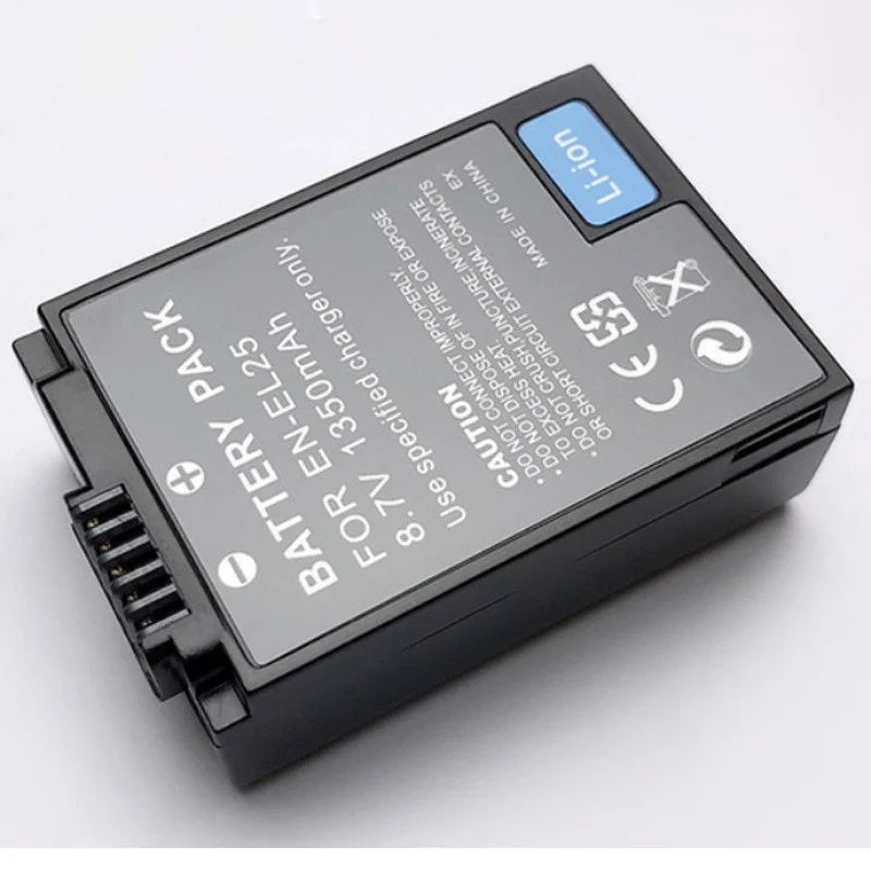 8.7V 1350mAh EN-EL25 ENEL25 EL25 Camera Battery For Nikon Z50 Z30 ZFC USB Battery Charger EN-EL25 EL25 Battery