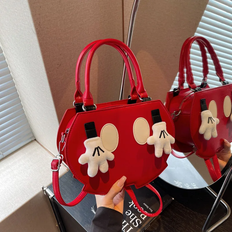 

Women Fashion Ins Mini Korean Cute Design Polyester Shoulder Bag Crossbody Top Handle Casual Versatile New Arrival Multi-Color