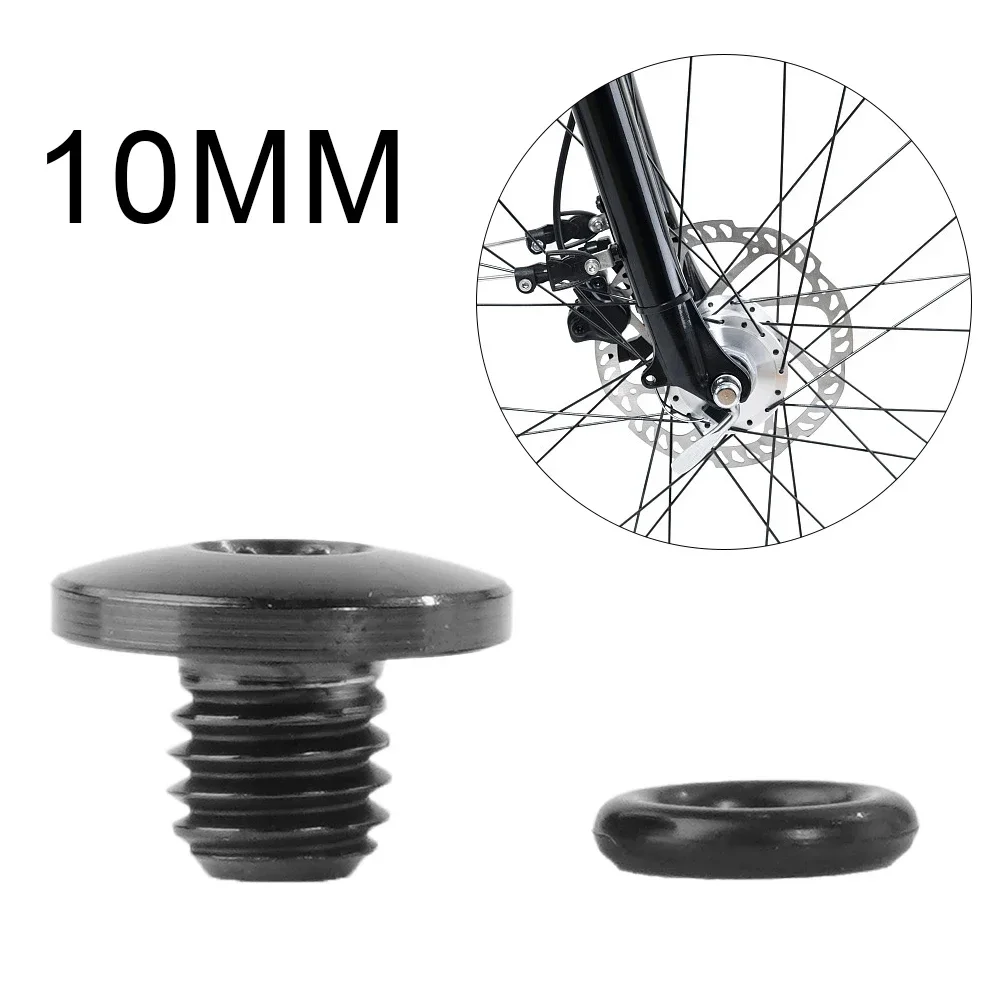 M5 Bicycle Hydraulic Disc Brakes Screw Bike Bleed Screw Bolt With O-Ring Parts For Shimano XT, SLX, Zee, Deore & LX