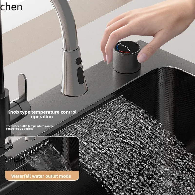 

QZT Sink with Residue Collection 304 Stainless Steel Kitchen Sink Basin Undermount Sink