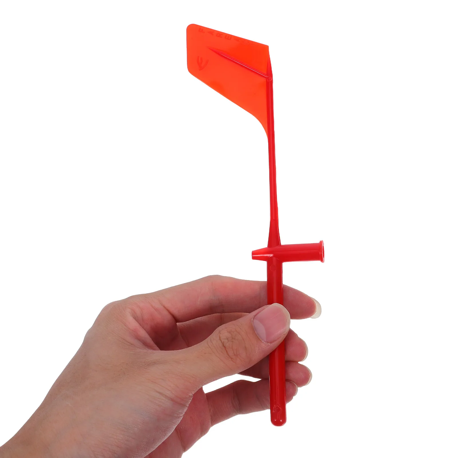 

Reusable Plastic Wind Direction Indicator Tail for Boats, Lightweight Sailing Accessory with Eye-Catching Color and Smooth