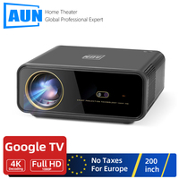 AUN U001 200inch Projector Genuine Android 11 TV Full HD 1920x1080P 4K Decode Movie Theater 3D Electric Focus Home Cinema WIFI