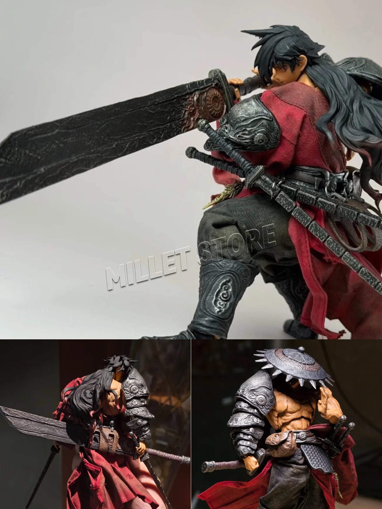 

【In Stock】1/12 Scale Etched Figure Venom Witch Zhang Qing Movable Action Figure Collectible Model Toy Ornament Gift
