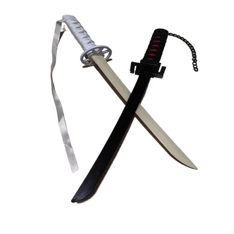 Bleach Anime Sode no Shirayuki 42cm Plastic Katana Model Cosplay Kurosaki Ichigo 18inch Sword view 5