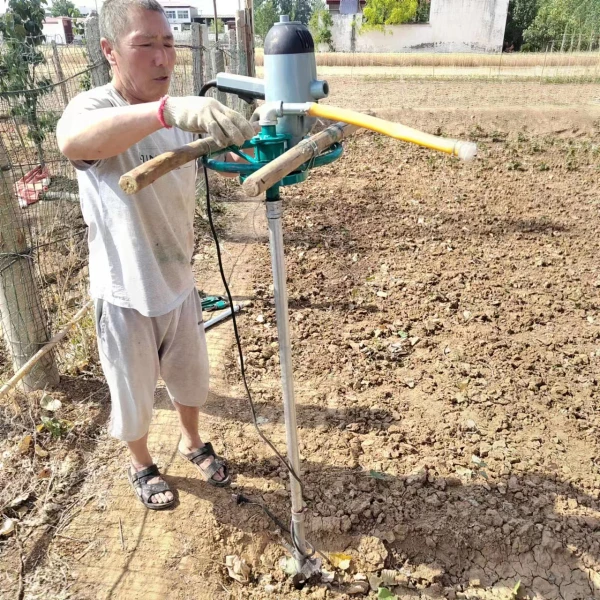 Handheld Disc Simple Small  Household 220V  Water Well Handheld  Drilling Rig