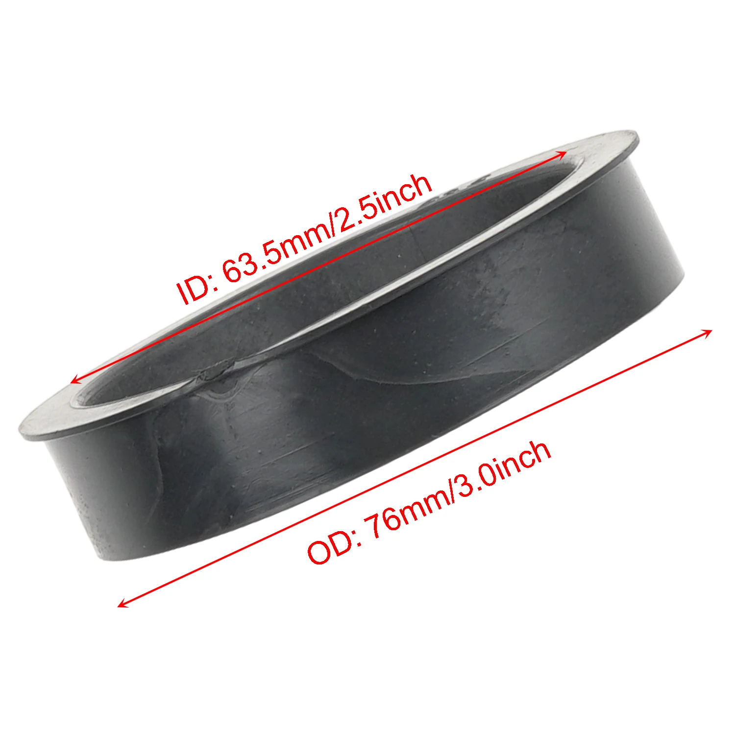 Universeller Gummi-Reduzierring für 76 mm 3-Zoll-Kegel-Luftfilter 76 mm bis 70 mm, 63 mm, 60 mm, Reduzieradapter 3 Zoll auf 2,75 Zoll, 2,5 Zoll, 2,36 Zoll – Detail 10