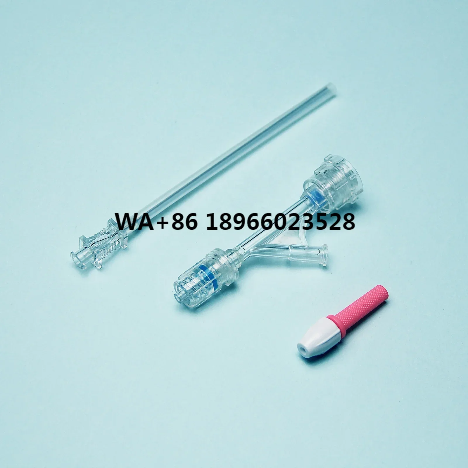 Tianck medical ptca  push and release push pull double click hemostasis valve y connector