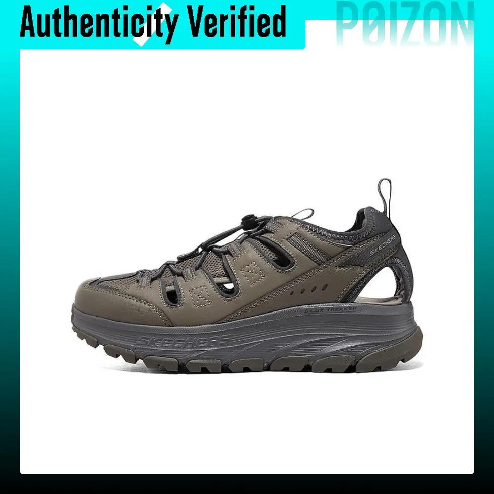 Skechers D'Lux Trekker Sandal Abrasion Resistant River Trekking Shoes Men's Tan 237581-TAN