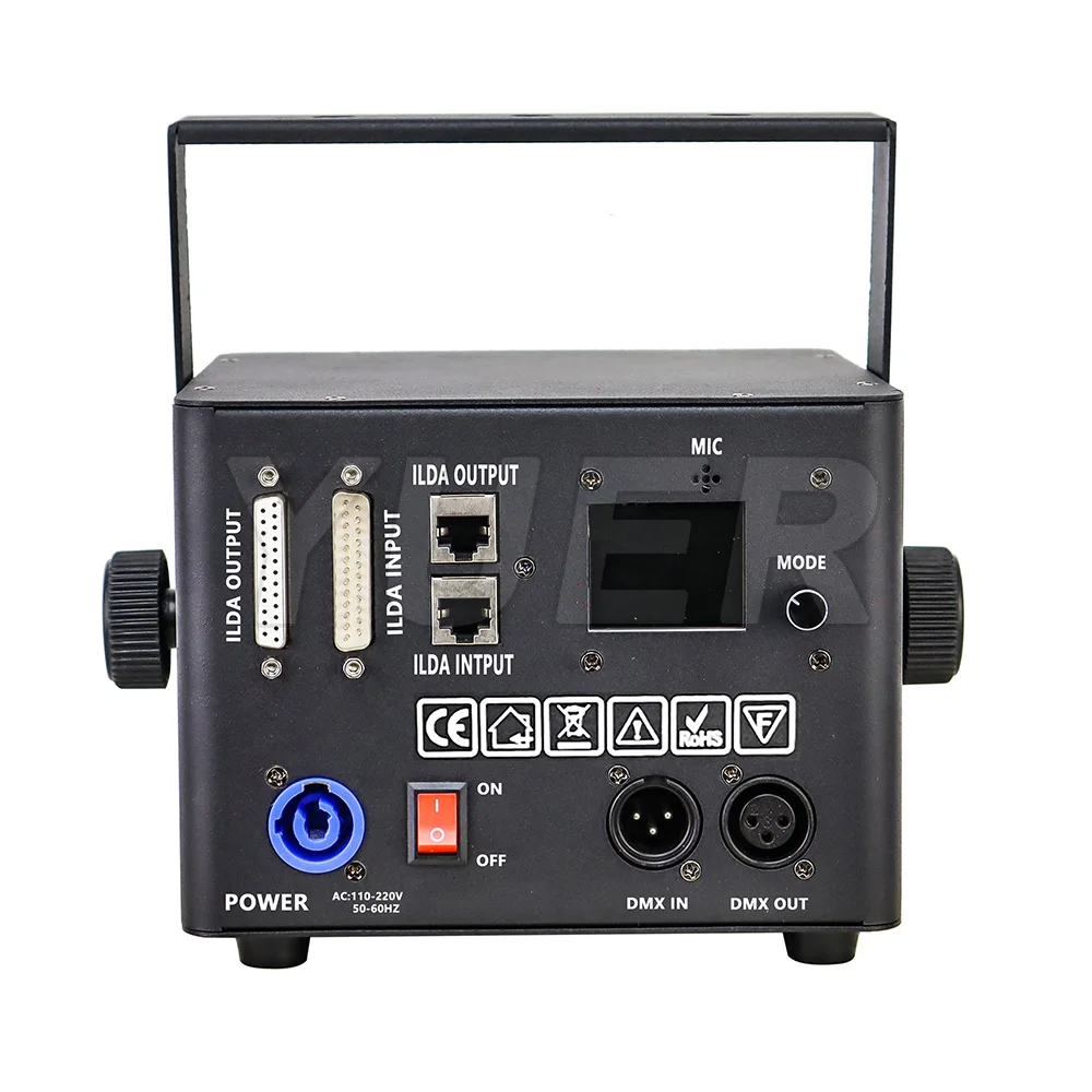 Рисунок 3 - 5 Вт RGB анимация лазерного луча