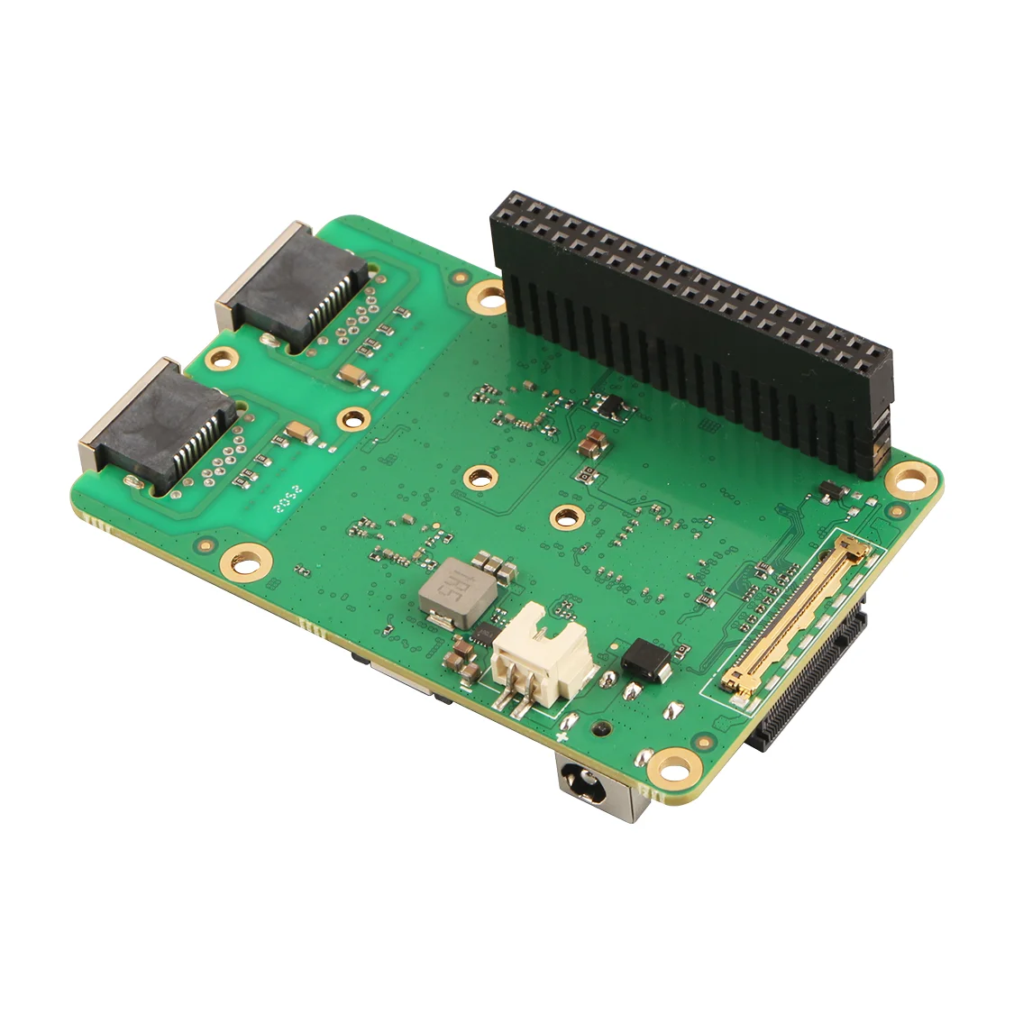 NYRadxa Dual 2.5G Router HAT, Doppia Ethernet 2.5G, SSD NVMe, PCIe FPC, Progettato per Radxa SBC e Raspberry Pi 5