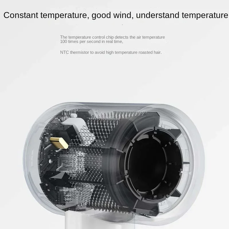 Xiaomi Mijia Hair Dryer H501 SE Strong Wind Power, Compact Size, Efficient And Quick Drying, Low-Pitched Noise Reduction image 5