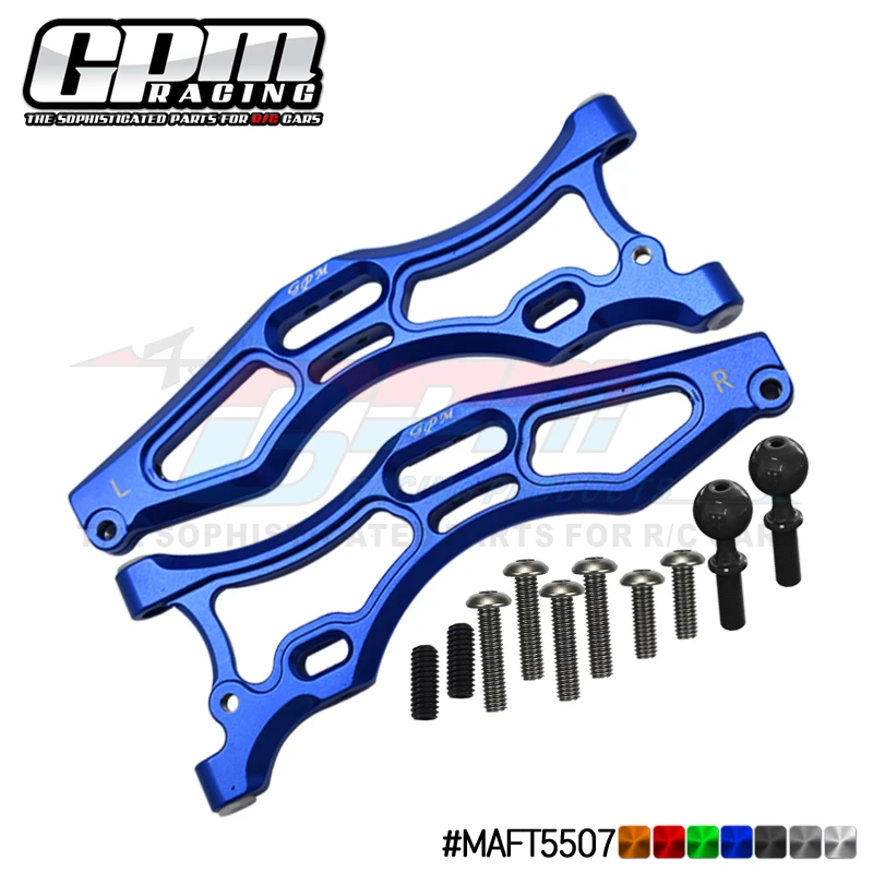 

GPM CNC Aluminum Front Lower Arms For ARRMA 1/7 Fireteam Tactical Unit 6S Blx