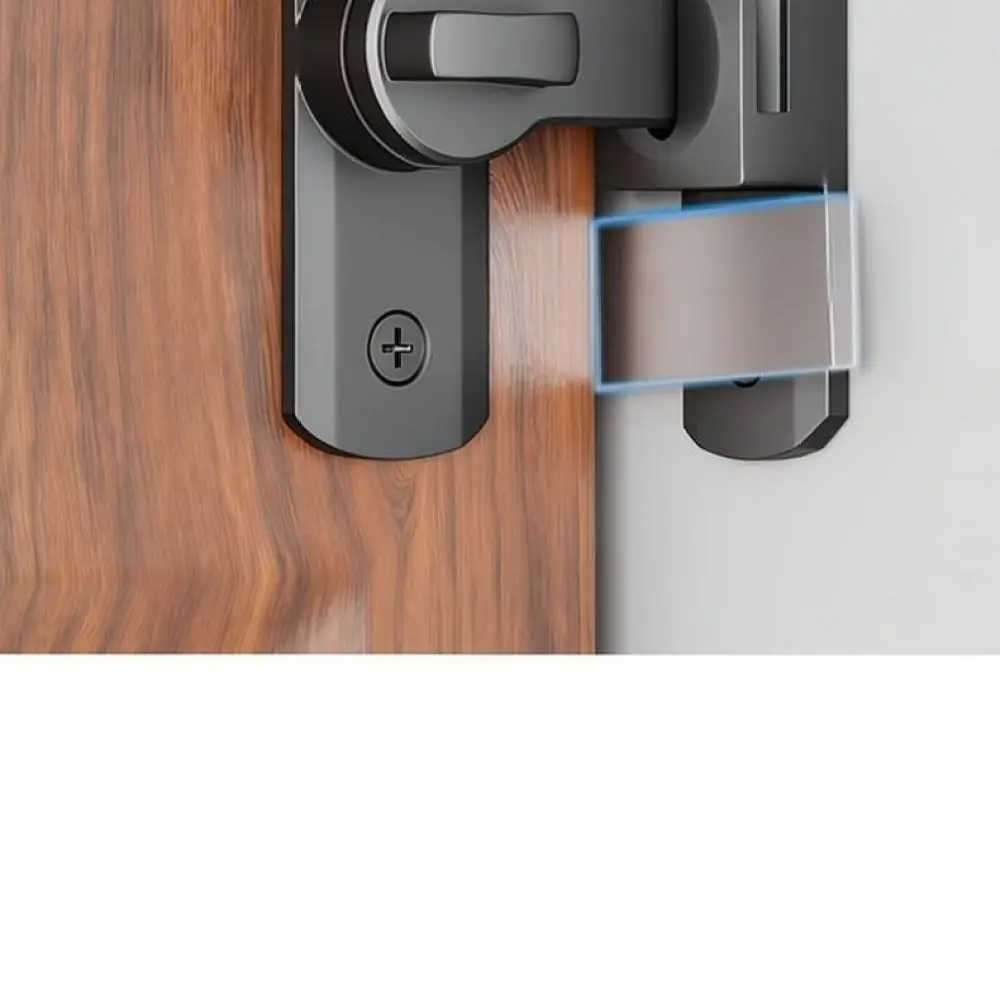 Safety Door Bolt Latch For Sliding Door Bedroom Bathroom Hotel Home Security Hardware Punch Free Anti Theft Simple Lock