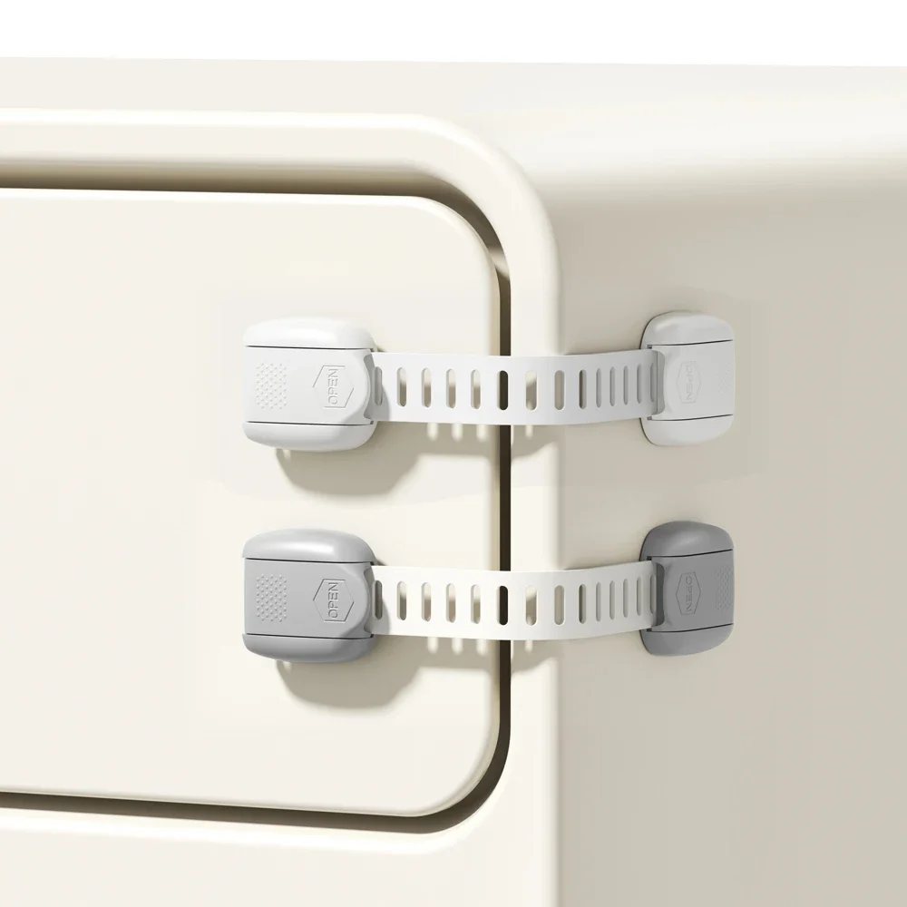 

Детские замки безопасности: многофункциональные пластиковые замки для шкафов и ящиков, защита от детей