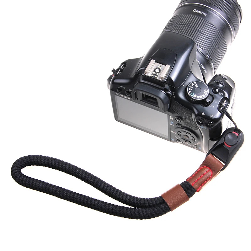 Neue Micro SLR Kamera Quick Release Handgelenk Gurt Seil Armband für Canon Nikon Leica Sony A5100 A6300 A7RM2 A6000 A6500 A7 DSLR – Detail 11