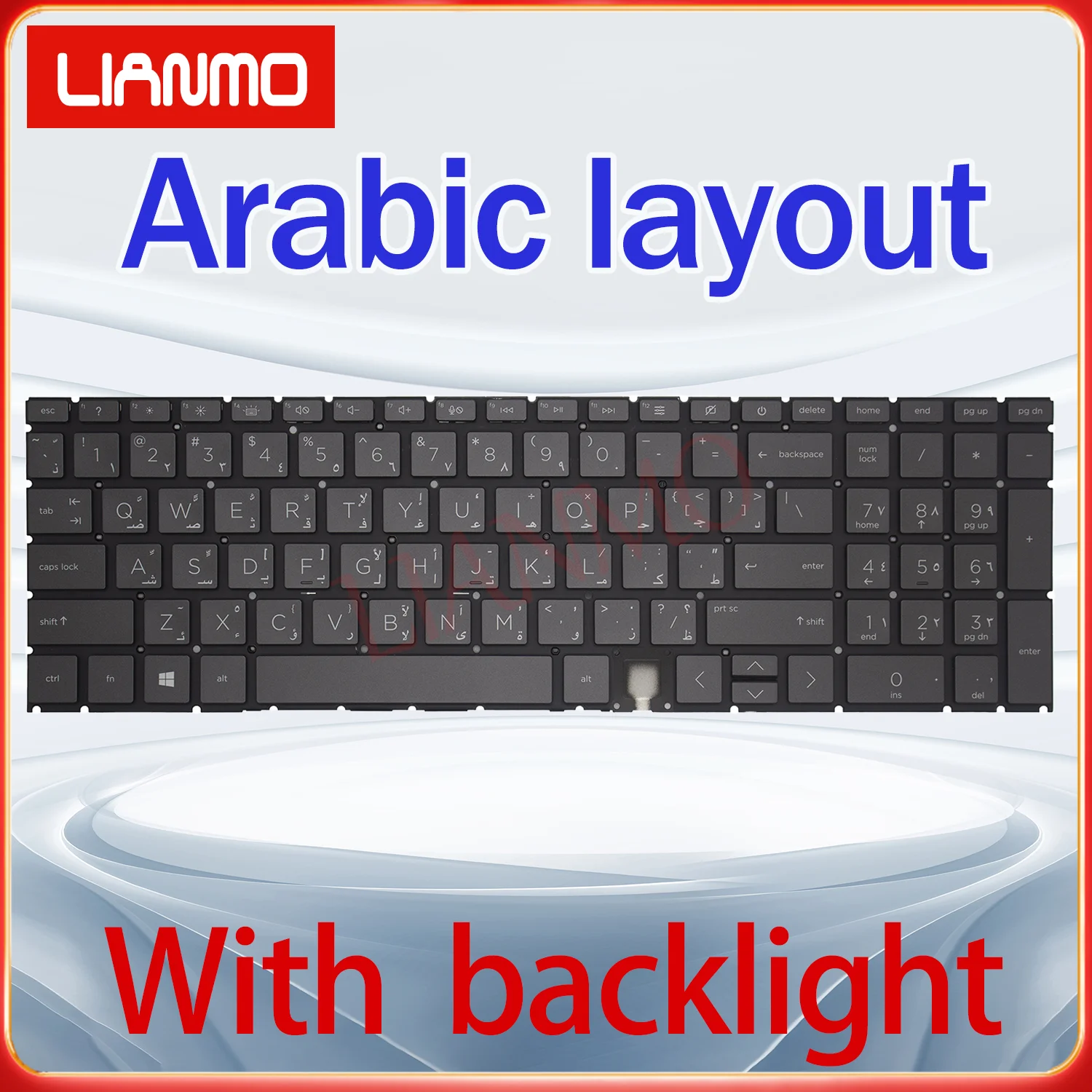 Arabic/Belgian/Canadian French/German/French/Hungarian/UK layout for HP Envy X360 15-ED 15-EE 15-AG 17-CG  backlight keyboard
