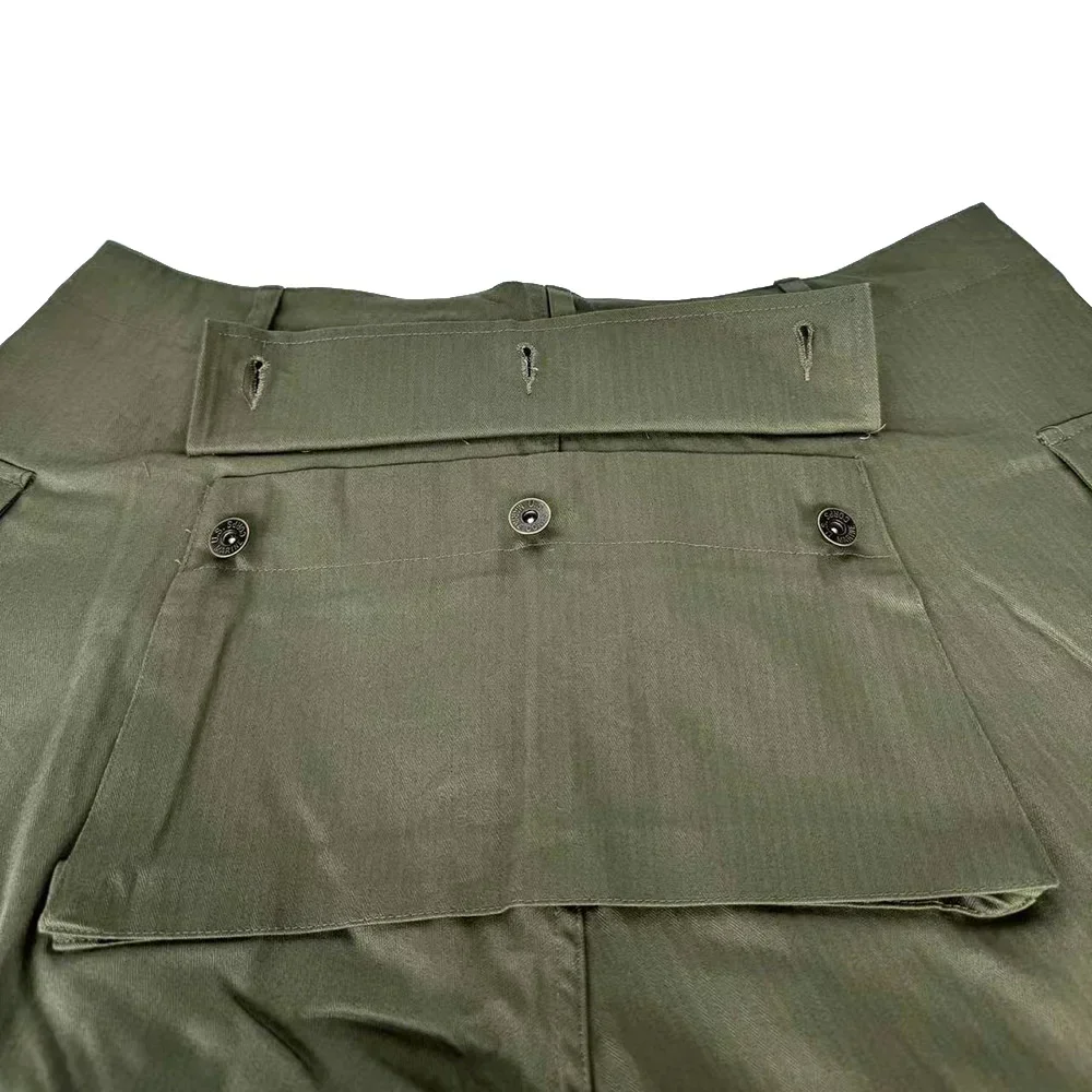 Pantaloni uniformi da soldato americano della Seconda Guerra Mondiale P44 Copia dei pantaloni originali della Seconda Guerra Mondiale Pantaloni tattici da allenamento casual allentati vintage Pantaloni WW2 P44