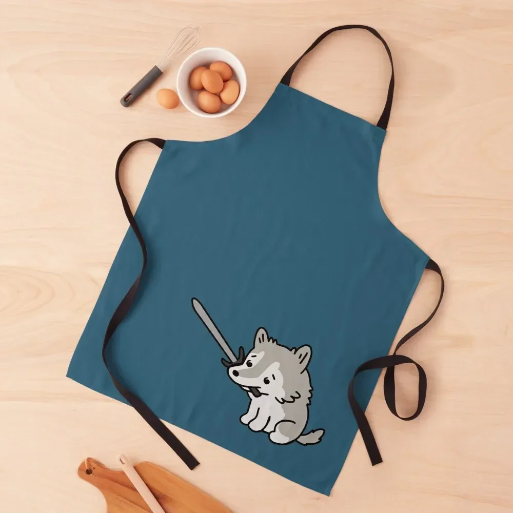 

Tiny Wolf Sif Apron Christmas gift Kitchen Kitchen Man kitchen item Apron