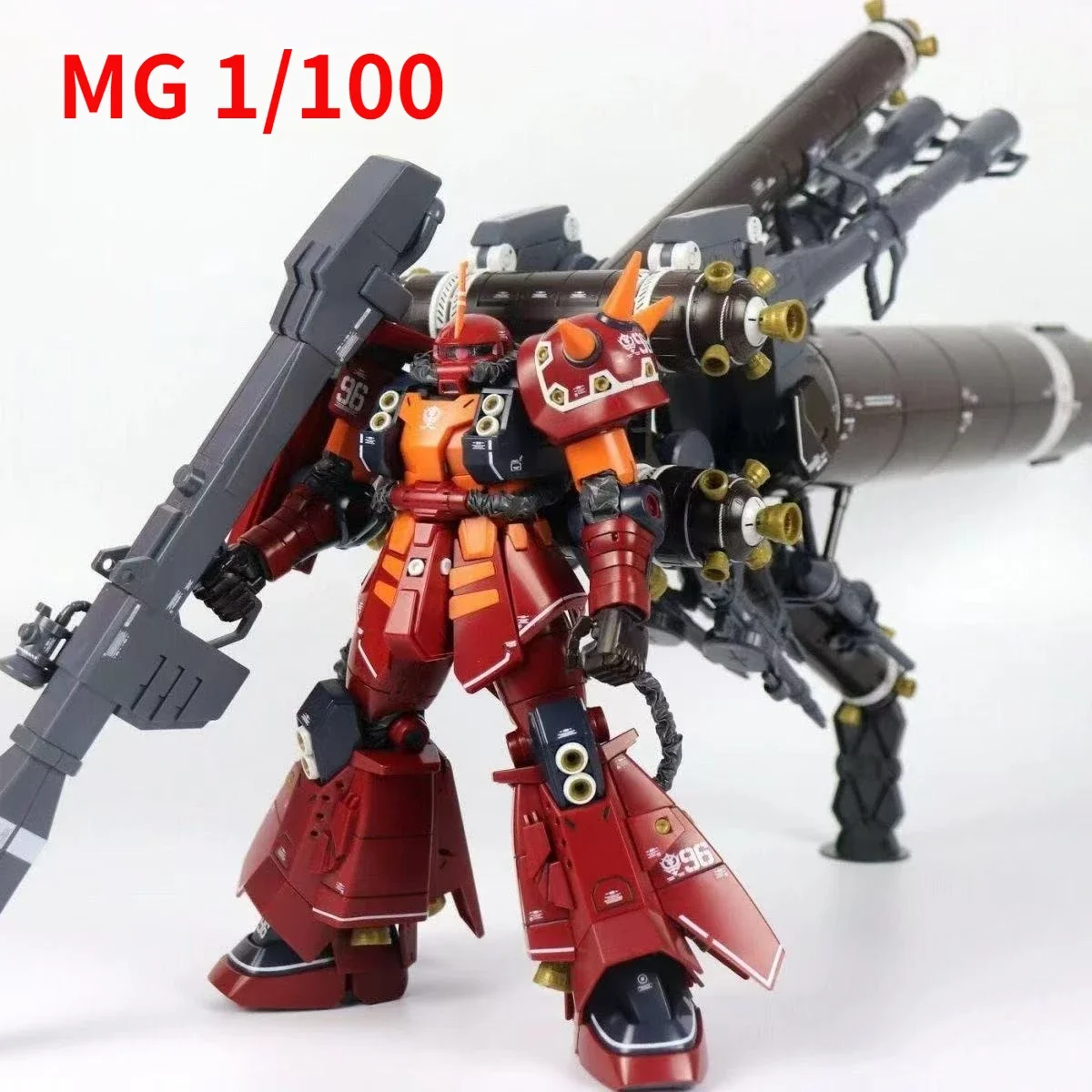 NOWY Lane Leien Model ZG-001 MG MS-06R Psycho Zaku Figurka Thunderbolt Anime Figurki 1/100 Skala Model Kit Niestandardowe prezenty