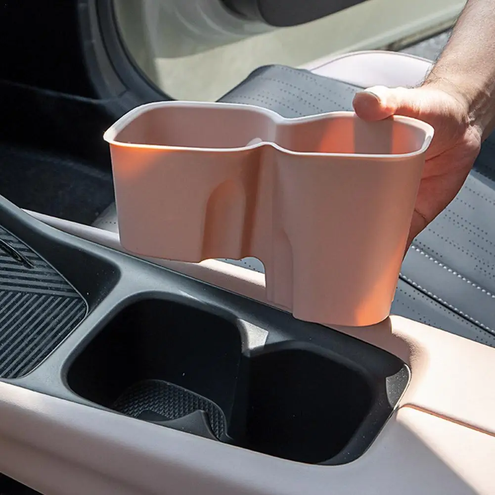 Pad For BYD Seagull Car Water Cup Holder Storage Box Anti-slip Pad Fixed Beverage Holder Garbage Box Auto Interior Accessories