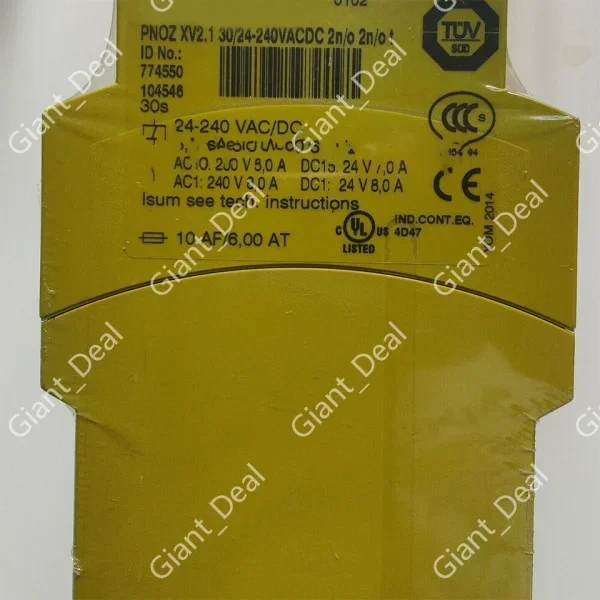 

2026 For Xv21 774550 Safety Relay 1/2-channel 30/24-240vacdc 2n/o T Brand New Original Spot Plc