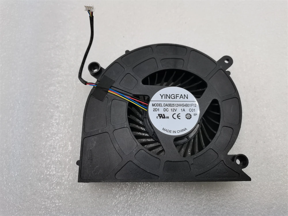 Laptop CPU Cooling Fan for DELL F1Y2D BAZD1125R2UP016 DA0B2512HHS4B01F12 12V 1A