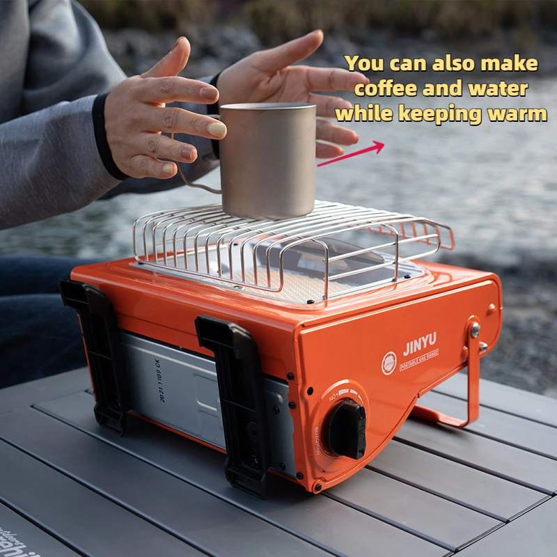 Multifunctional Butane Gas Burner, Camping Stove, Outdoor Picnic Gas Heater, liquefied Gas Heating Furnace