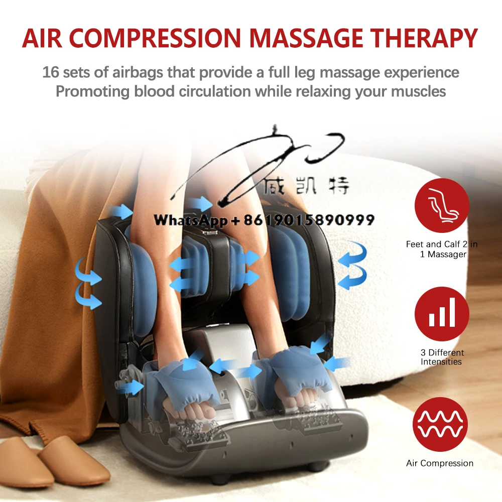 DARIUS Feet Calf Massager Foldable Electric Foot Massager Machine for Circulation Leg Massage Machine