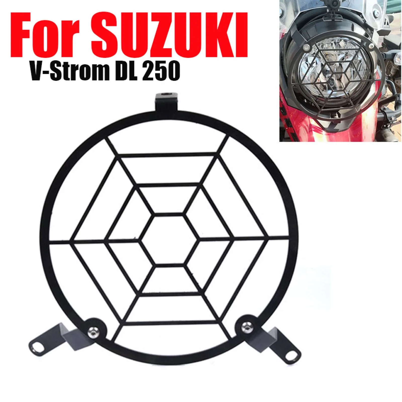 Headlight Cover Guard Protective Kits Protector for SUZUKI DL250 V-Strom DL 250