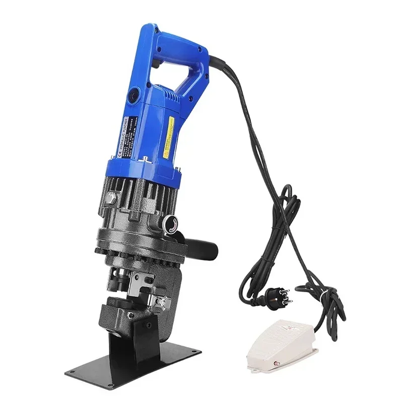 

220V/110V Electric Handy Hydraulic Hole Puncher 1800W Knockout Punch Tool Angle Iron Channel Puncher Aluminum Iron Plate MHP-20