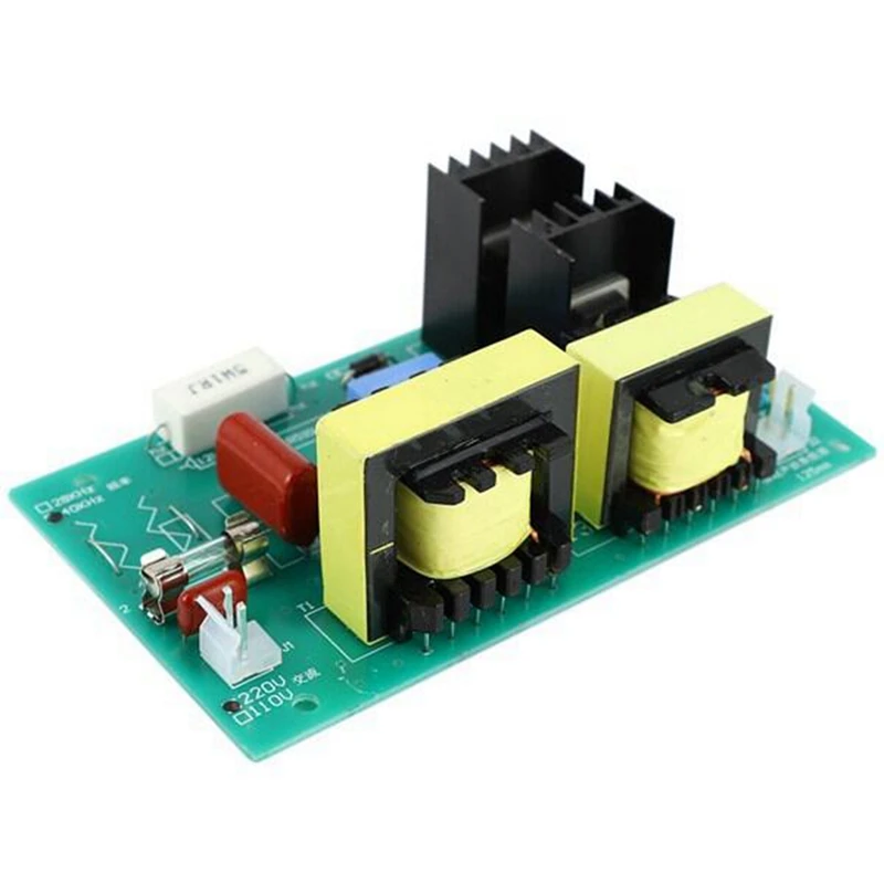 60W-100W AC 220V Ultrasonic Cleaner Power Driver Frequency Tester Board With 2Pcs 50W 40KHZ Transducers