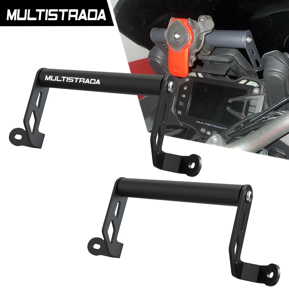 

Motorcycle Mobile Phone Stand Holder GPS Navigation Plate Bracket For DUCATI MULTISTRADA 1200 S 1260 ENDURO MTS 950 1260 V2 V2s