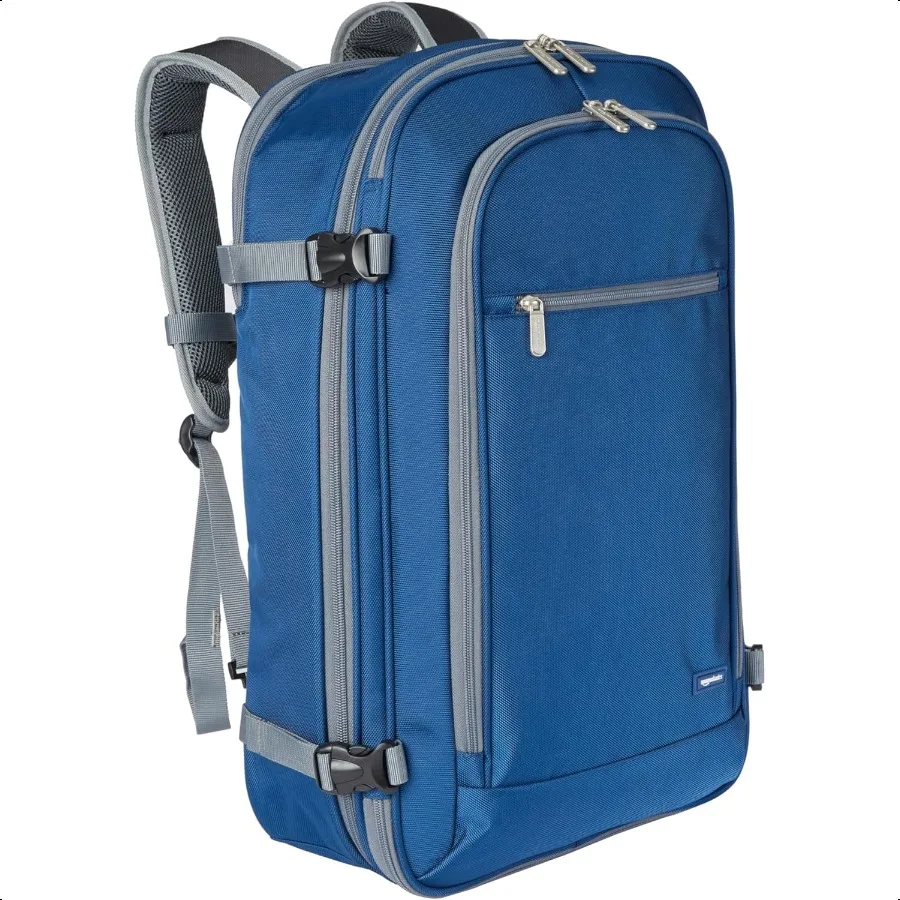

Travel Backpack Carry On Backpack With Laptop Compartment 40L Capacity Expandable for 10 Extra Space Backpack Shoulder Bag Dual