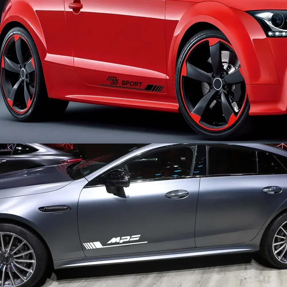 

Car Side Apron Vinyl Film Sport Waist Line Decal for Mazda 2,3,5 6,BL,BM,GJ,CX-3,CX-4,CX-5,CX-8,CX-7,CX-9,MX-5,and CX-30Car Sty