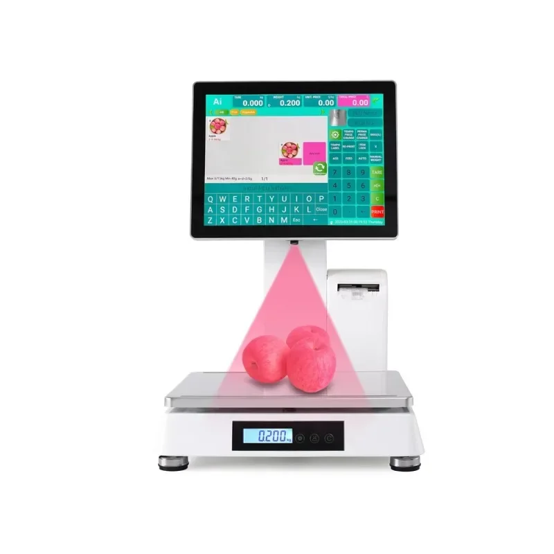 exquisite craftsmanship 58mm printer with speaker, electronic scale, balance calculator view 3