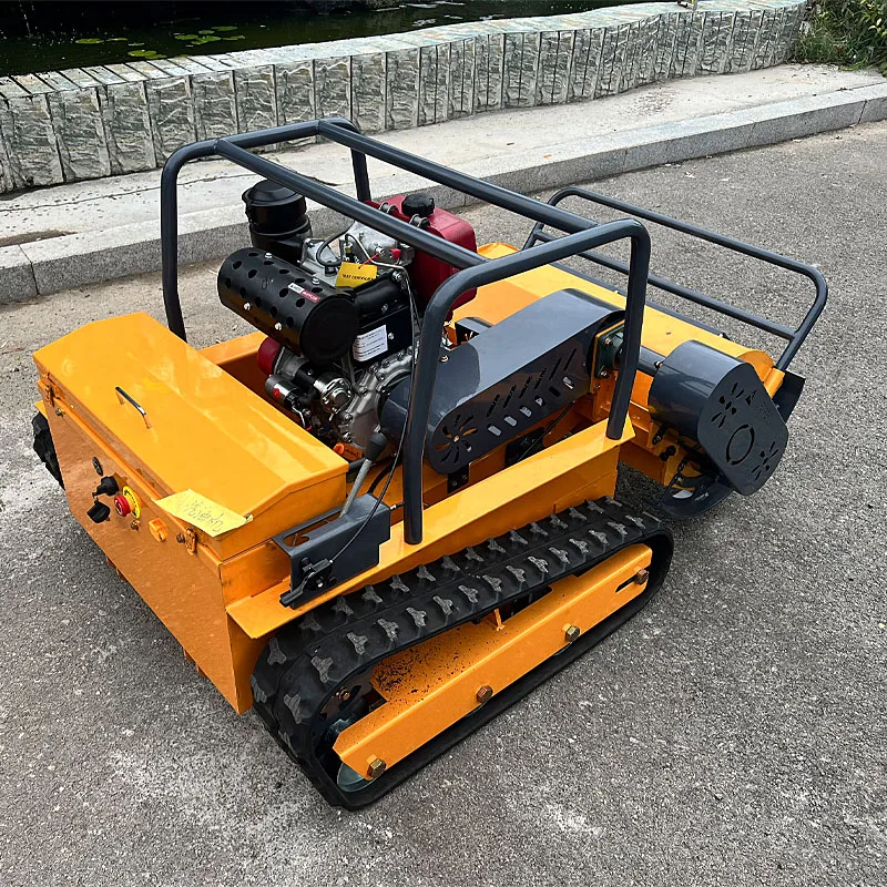 

Customized Remote Control Robot Automatic Lawn Mower & Remote Control Tractor Lawn Mower