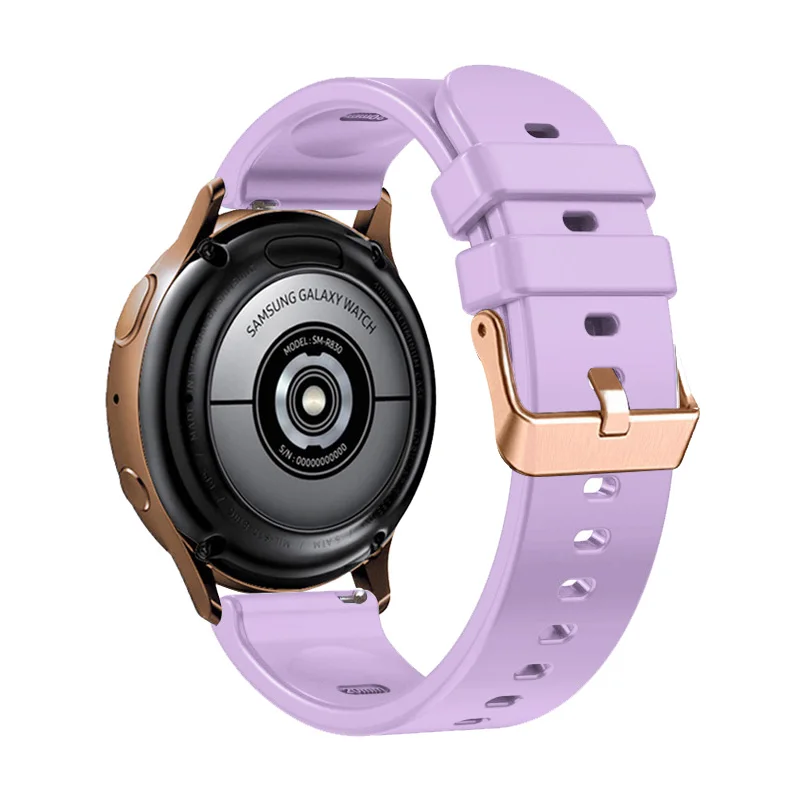 Pasek do zegarka 20mm dla Amazfit GTR Mini/42mm/GTS 4 2 Mini 3 2e silikonowa opaska na rękę dla bransoletka zamienna Amazfit Bip 3 Pro