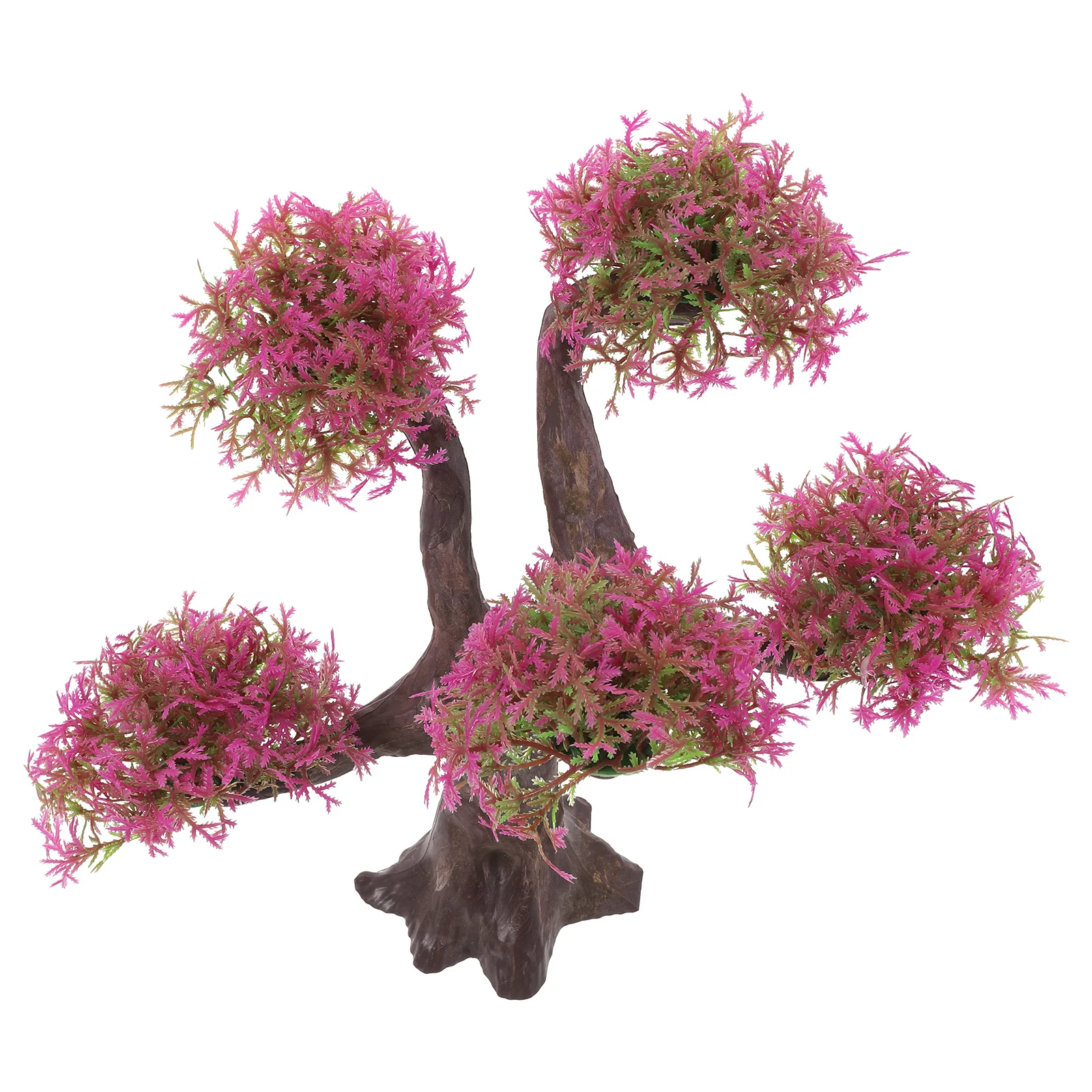 

Artificial Aquatic Plant Fish Tank Tree Decoration Realistic Aquarium Landscape Natural Fish Tank Accessories Plastic Tree