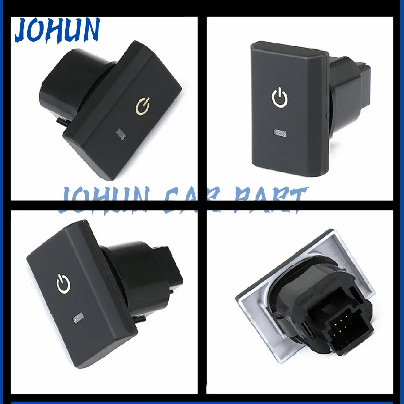 Picture 6: 1PC Blue Power LED DRL Light Spotlights Front Fog Lamp Steering Wheel Heating Switch Button for Ford Transit 2017-2021 New