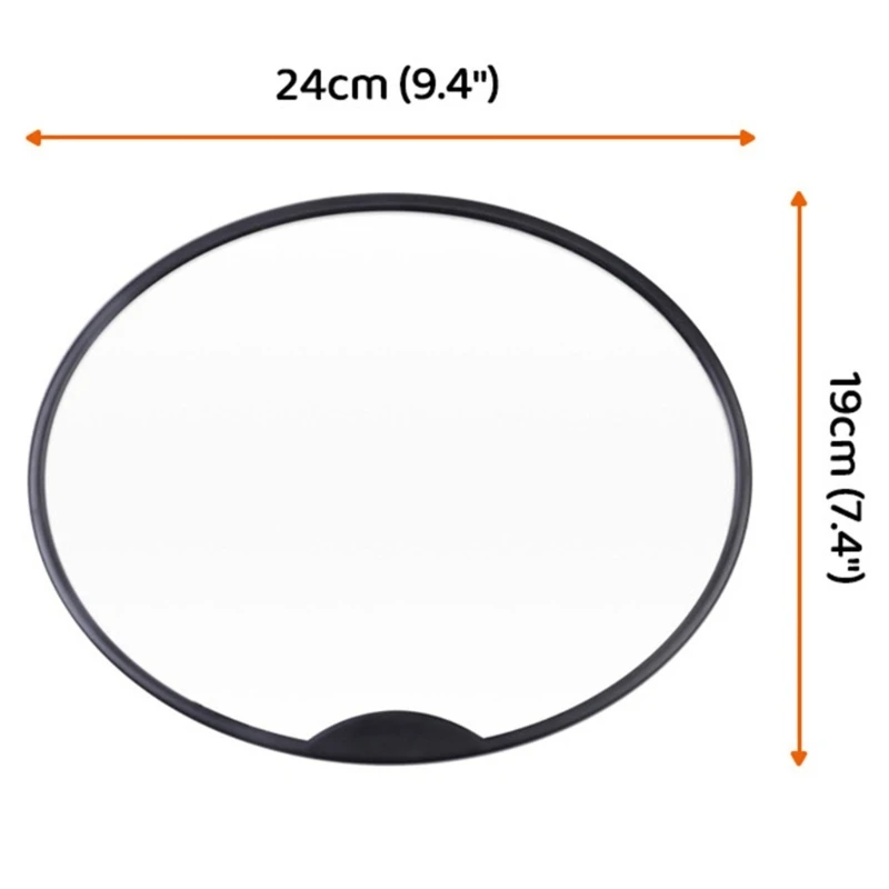 Vidrio mejorado para vistas traseras coche bebé, herramienta observación bebé orientada hacia atrás, dispositivo