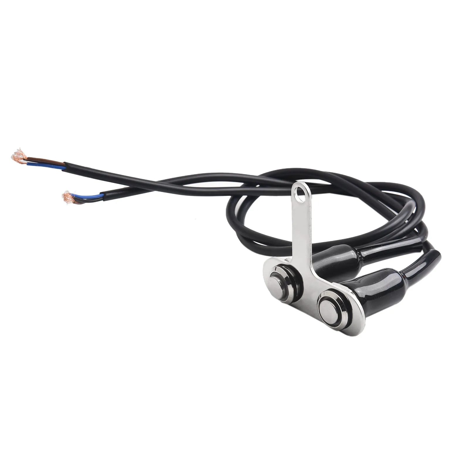 12V Motorcycle Switch Handlebar Adjustable Mount Waterproof Switches ON-OFF Power Button Motorbike Accessories