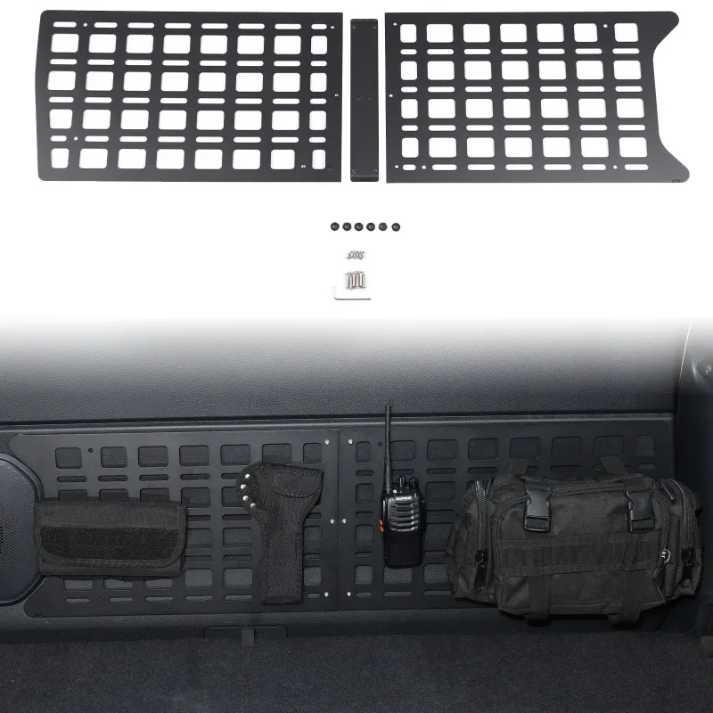 

Carbon Steel and Aluminum Alloy For 2024+ Toyota Prado/Lexus GX Trunk Tailgate Extension Mesh PanelCar Interior Accessory