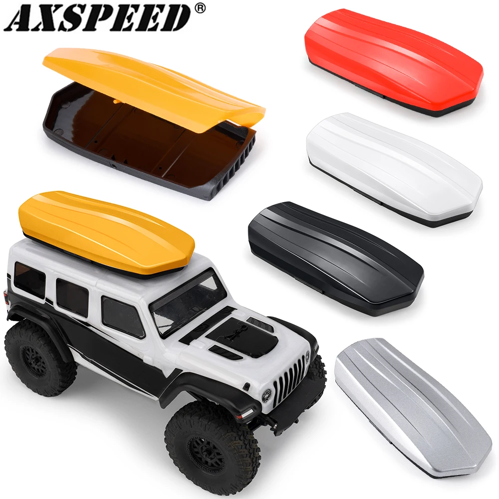 

AXSPEED масштаб 1/18, багажник на крышу для TRX4M Axial SCX24 AX24 1/18 1/24 1/12, детали для обновления гусеничного автомобиля с дистанционным управлением