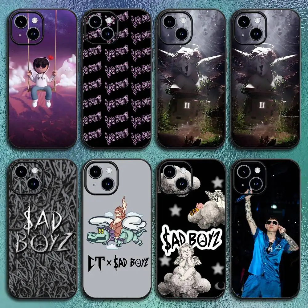 J-Junior H S-Sad B-Boyz funda de teléfono para IPhone 11 12 13 14 15 16Pro Max Plus carcasa suave negra clásica