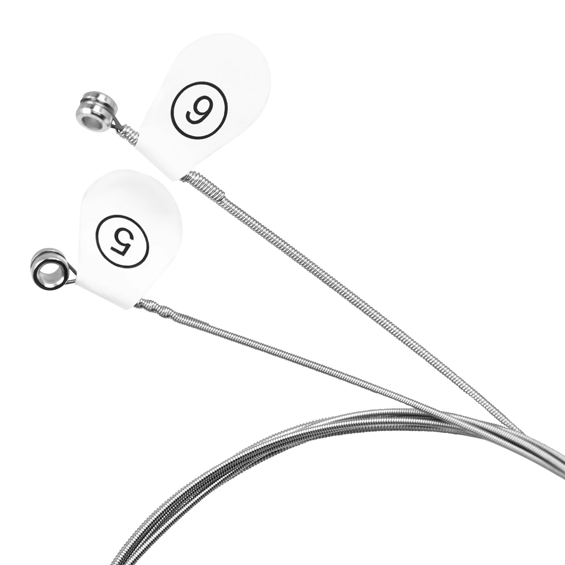 Irin e130 E-Gitarren saite Silber 6 Stück E-Gitarren saiten plattiert Nickel Stahl ultra dünne Beschichtung saiten Teile – Detail 7