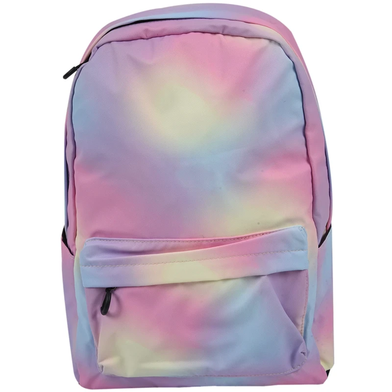 

Newest Women Teenage Backpack Girls Nylon School Bags Casual Large Capacity Rainbow Color Travel Bags