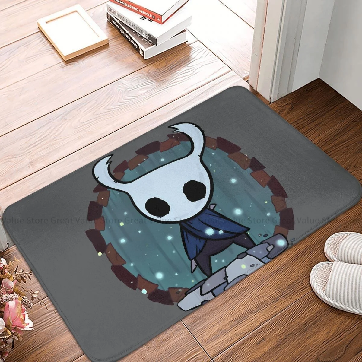 Hollow Knight Game Non-slip Doormat Living Room Mat Casual Hallway Carpet Entrance Door Rug Indoor Decor