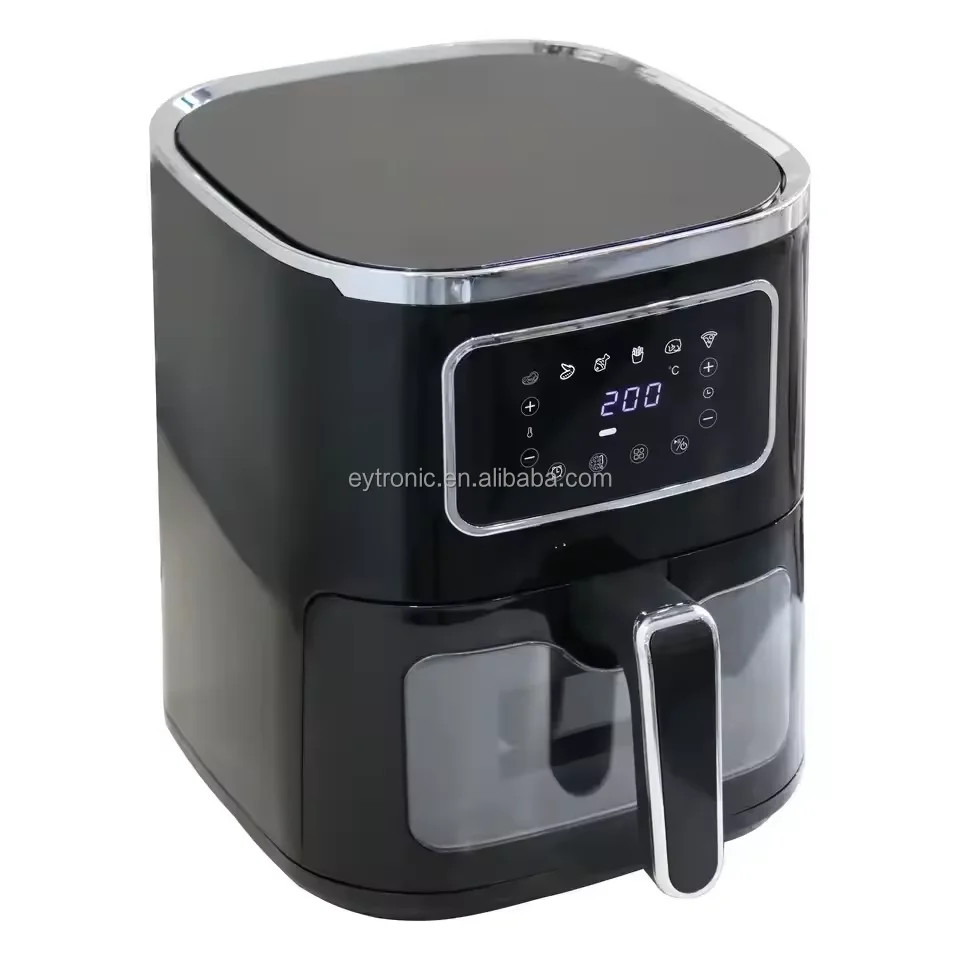 

2026 New Model Multi-functional2025 New WIFI Smart Air Fryer Large Size 4L 6L 8L Pot LED Display Screen Digital Air Fryer Electr